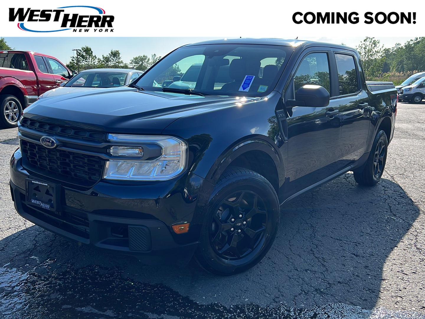 Shadow Black 2024 Ford Maverick XLT SuperCrew AWD Pickup Truck All-Wheel Drive 8-Speed Automatic