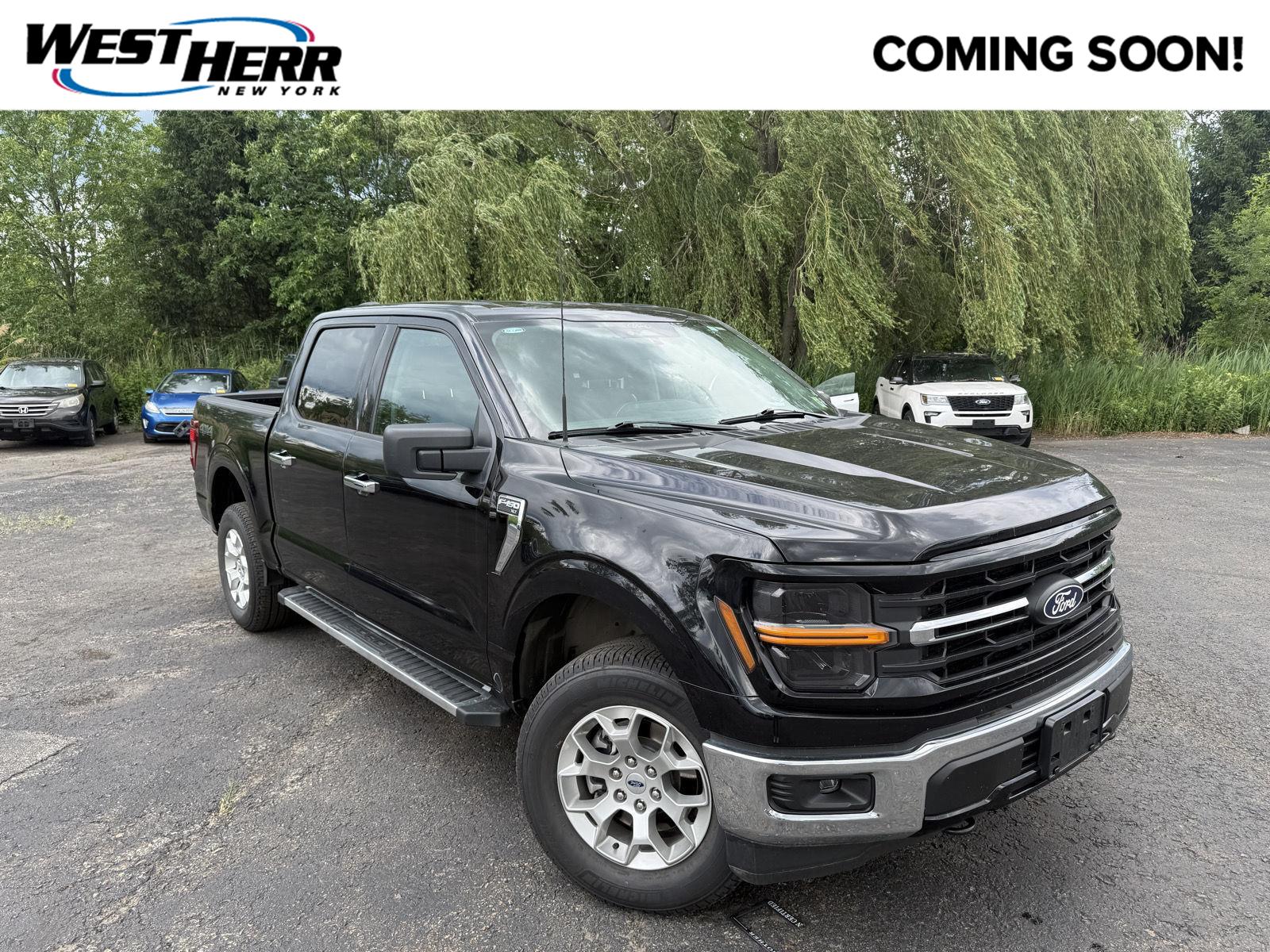 Agate Black 2025 Ford F-150 Pickup Truck Four-Wheel Drive Automatic