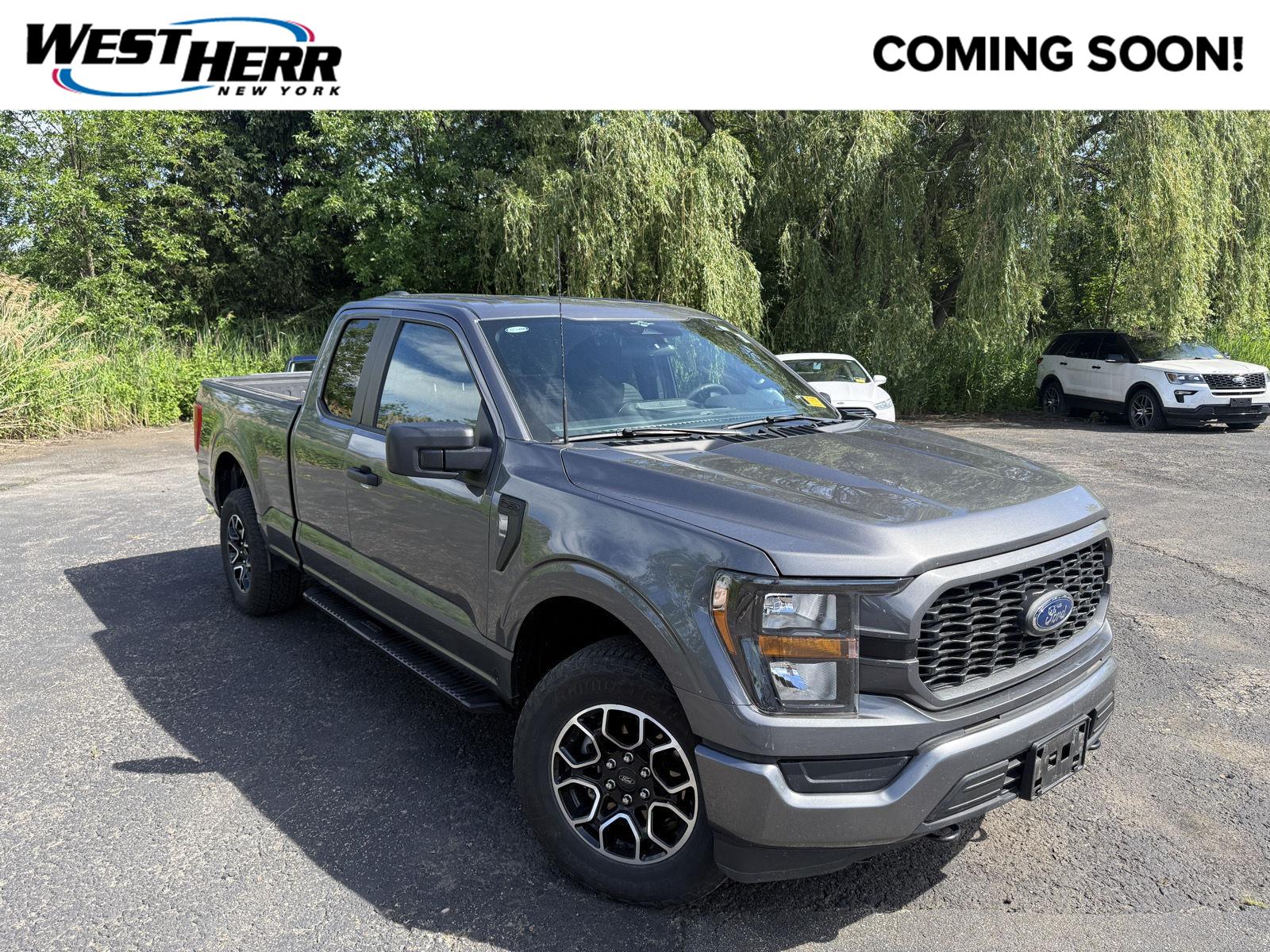 Carbonized Gray 2023 Ford F-150 Pickup Truck Four-Wheel Drive Automatic