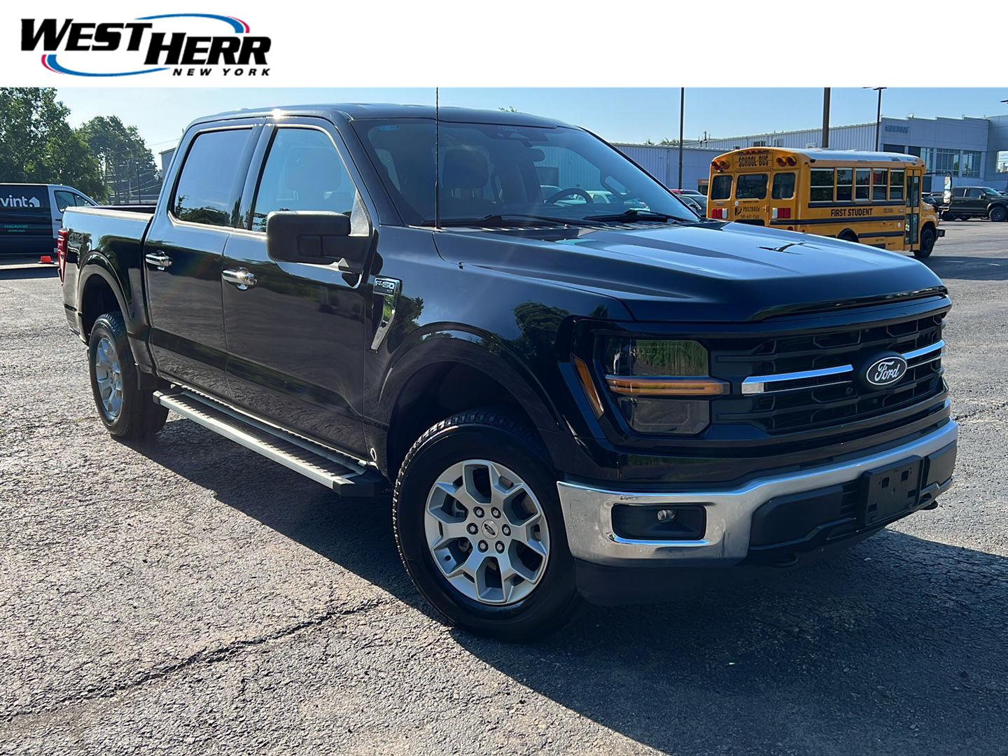 Agate Black 2025 Ford F-150 Pickup Truck Four-Wheel Drive Automatic