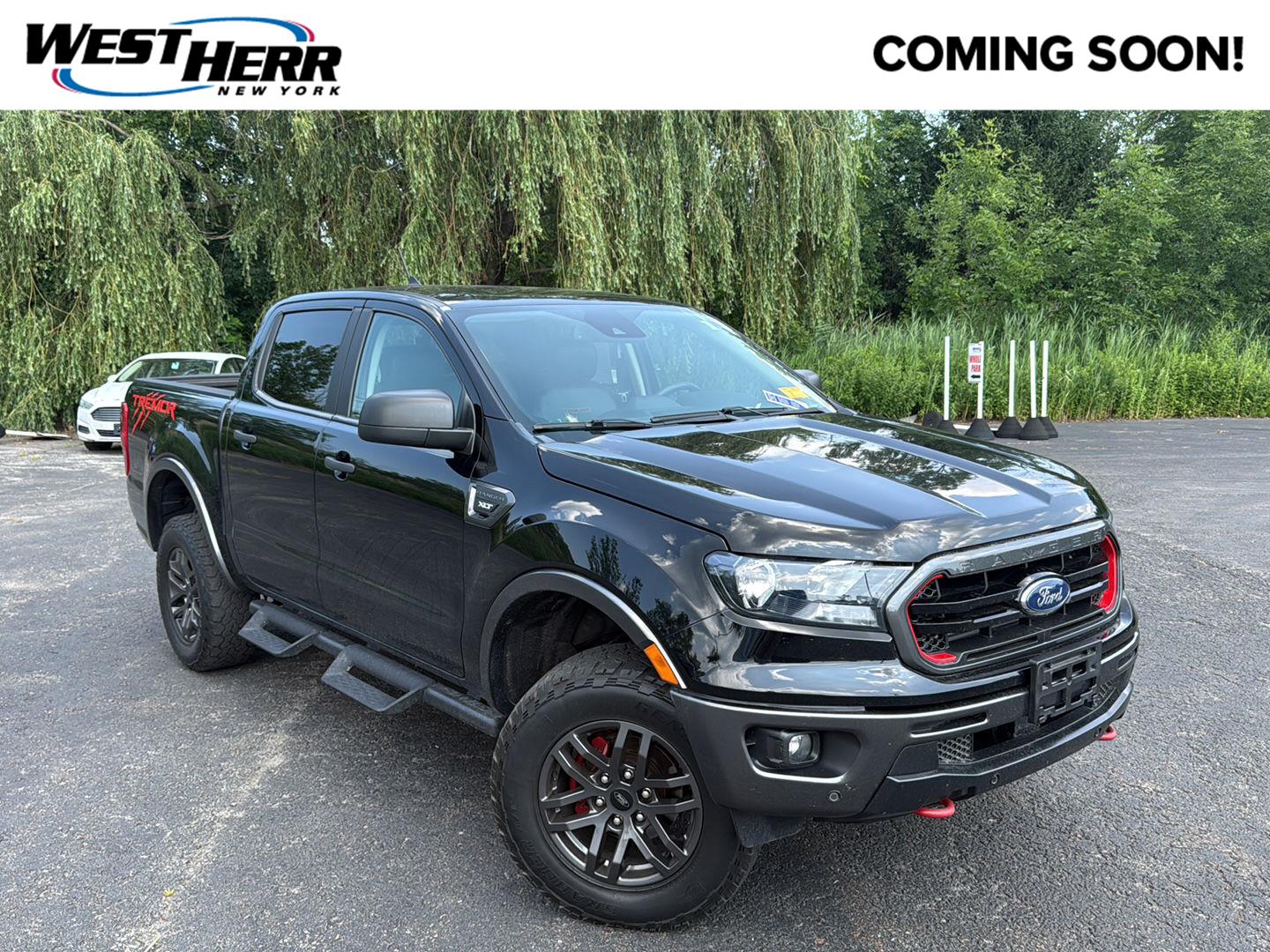 Shadow Black 2022 Ford Ranger Pickup Truck Four-Wheel Drive Automatic