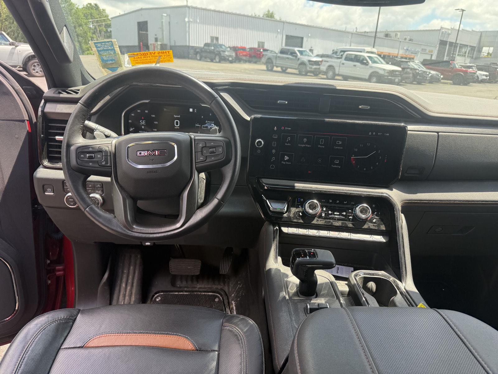 Used 2023 Volcanic Red Tintcoat GMC AT4 image 2