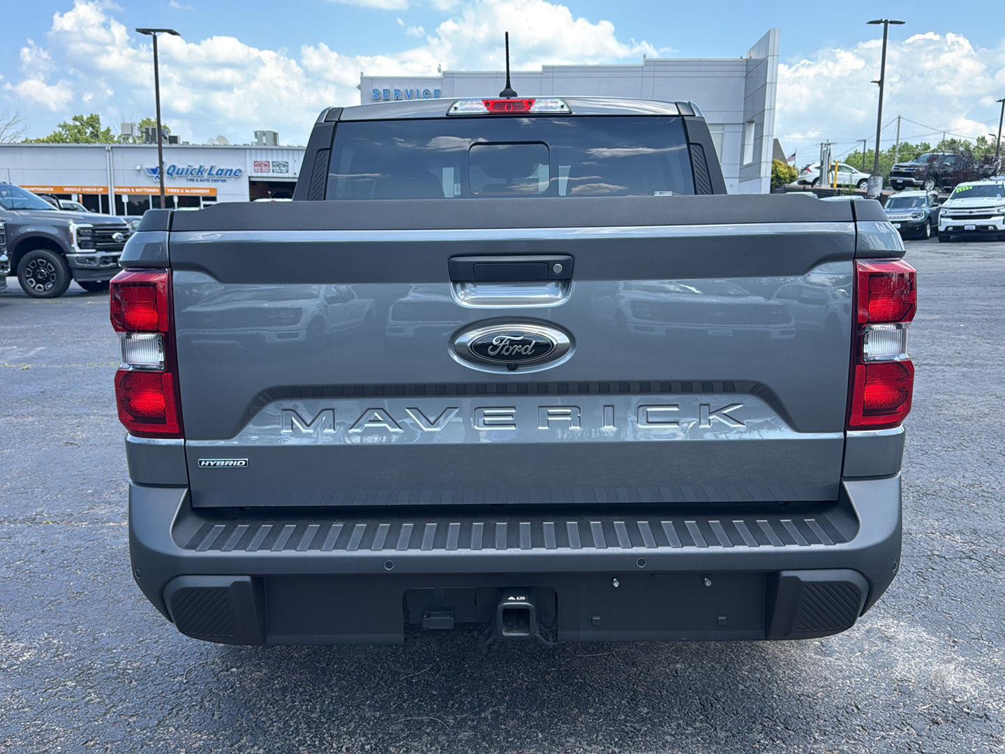 Used 2024 Carbonized Gray Metallic Ford LARIAT image 20