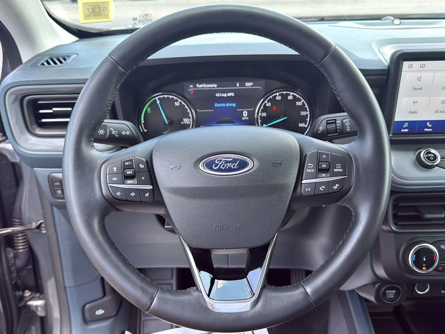 Used 2024 Carbonized Gray Metallic Ford LARIAT image 8