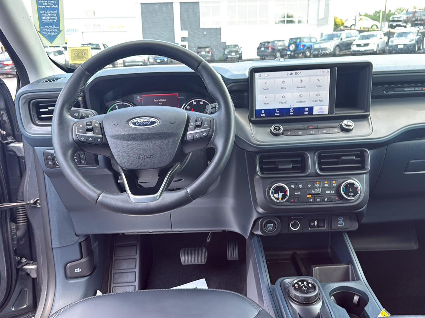 Used 2024 Carbonized Gray Metallic Ford LARIAT image 2