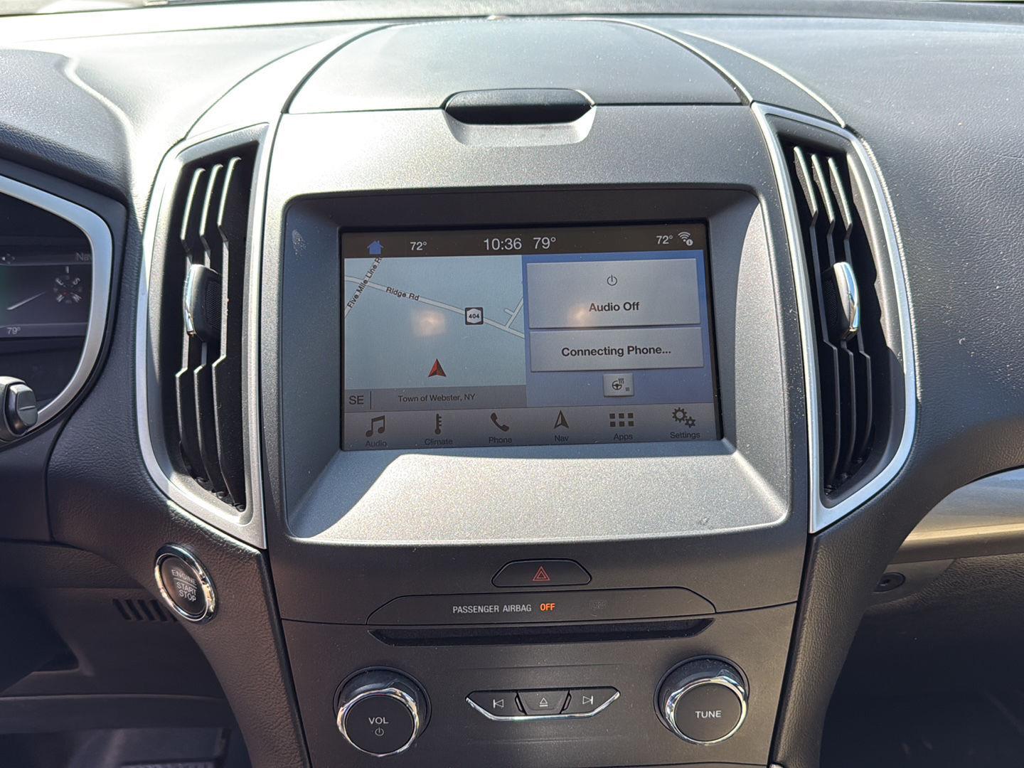 Used 2016 White Platinum Metallic Tri-Coat Ford SEL image 8