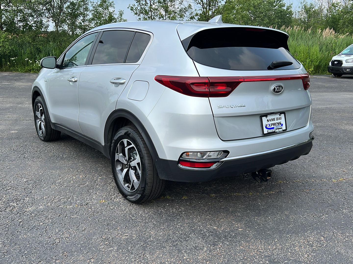 Used 2020 Sparkling Silver Kia LX image 3