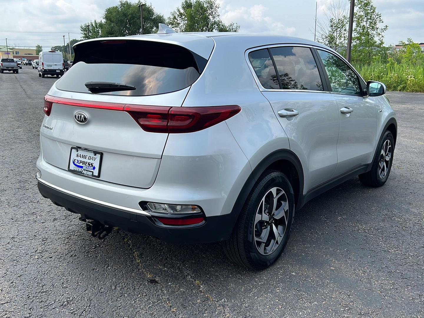 Used 2020 Sparkling Silver Kia LX image 22