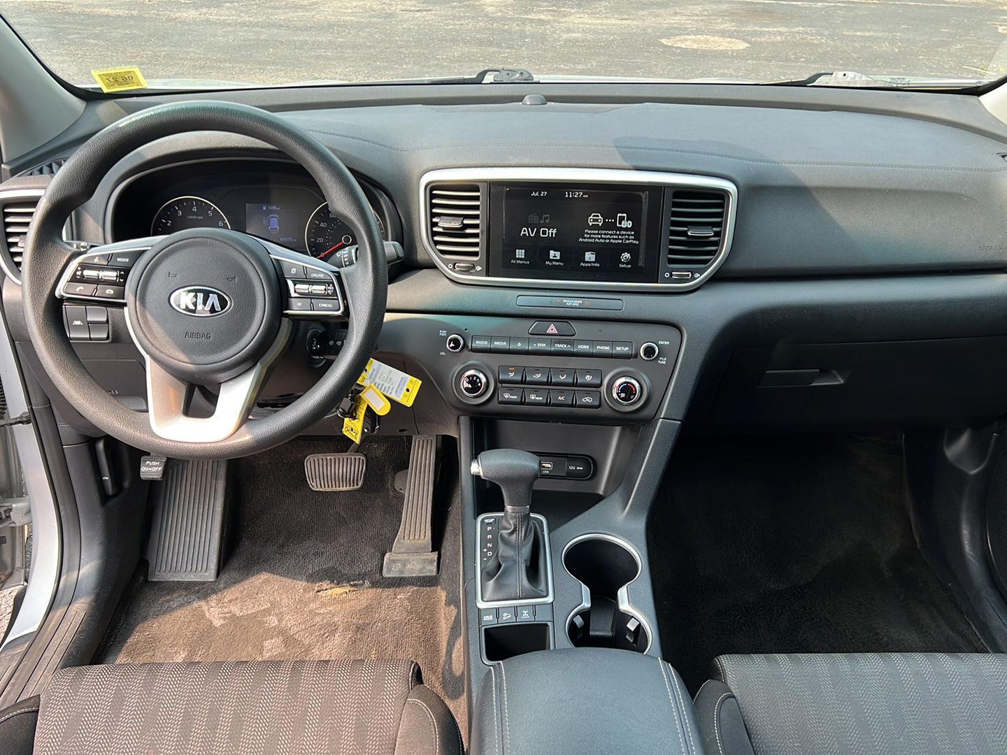 Used 2020 Sparkling Silver Kia LX image 2