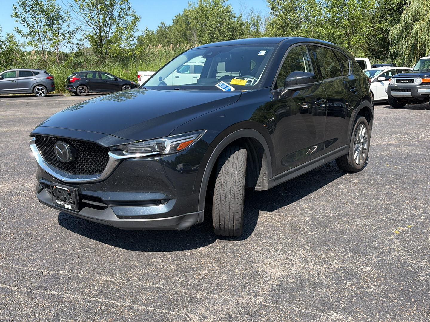Used 2021 Jet Black Mica Mazda Grand Touring image 2