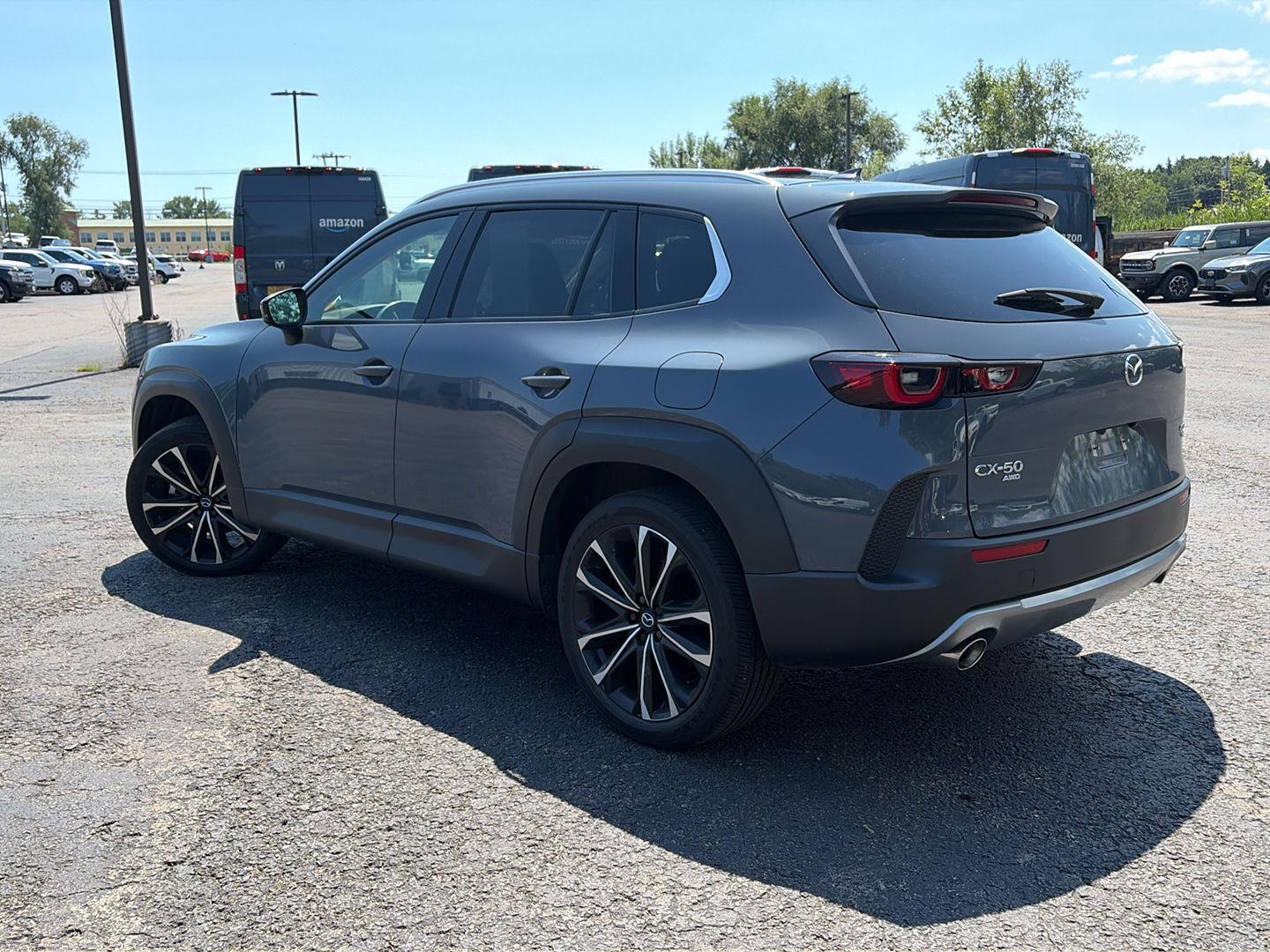 Used 2024 Polymetal Gray Metallic Mazda 2.5 Turbo Premium Package image 3