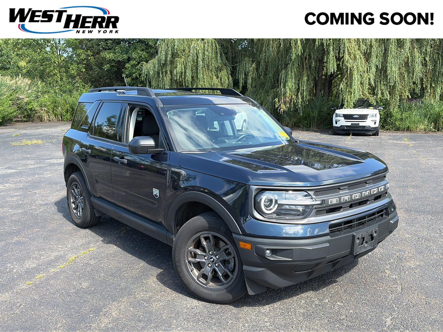 Alto Blue Metallic Tinted Clearcoat 2023 Ford Bronco Sport SUV / Crossover All-Wheel Drive 8-Speed Automatic