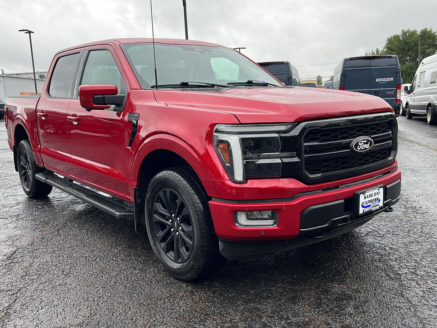 Used 2024 Rapid Red Metallic Tinted Clearcoat Ford LARIAT image 19