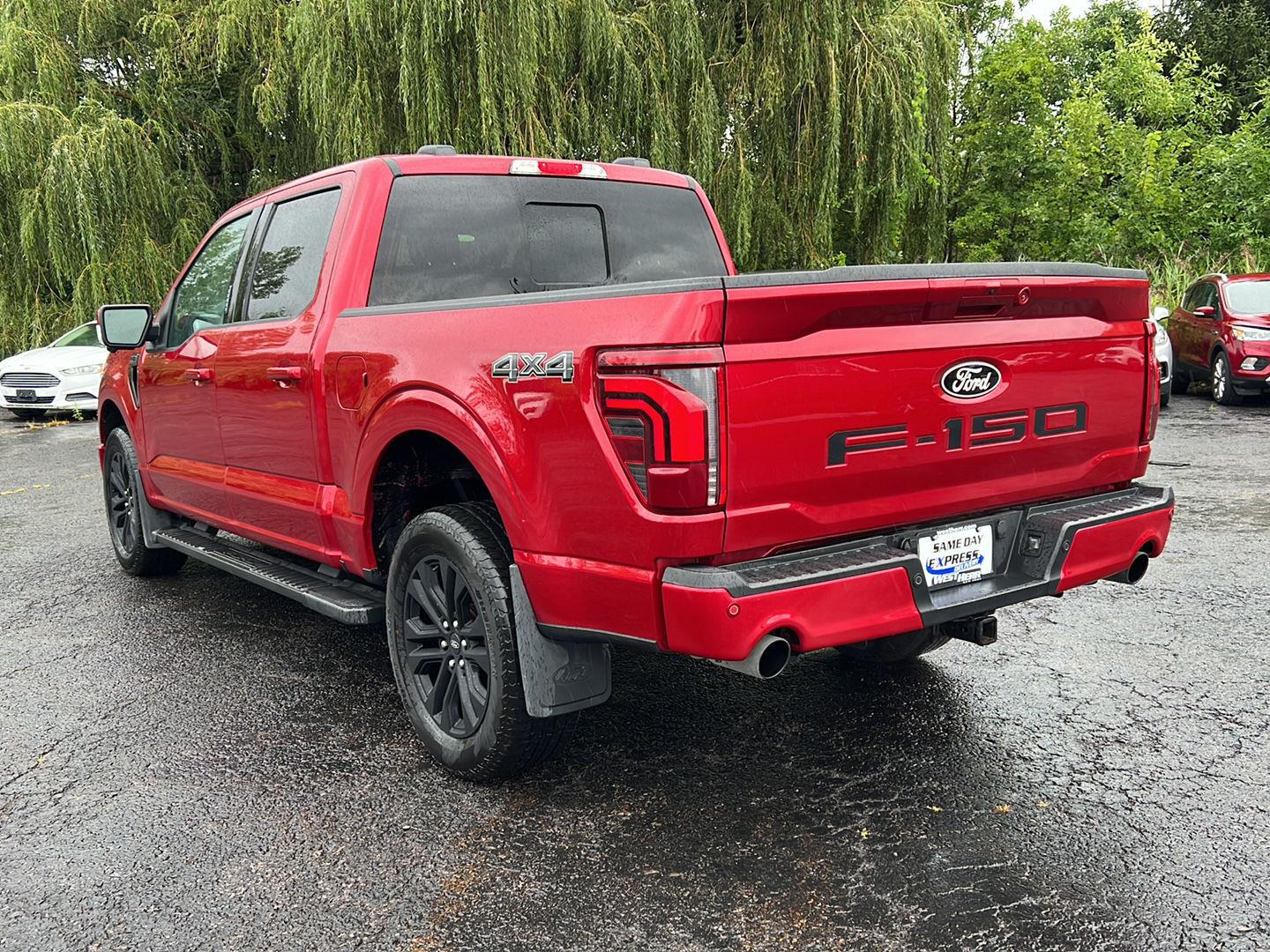 Used 2024 Rapid Red Metallic Tinted Clearcoat Ford LARIAT image 3