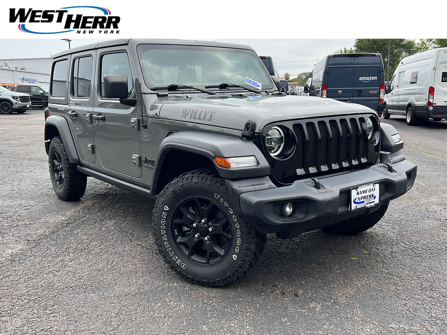 Sting-Gray Clearcoat 2020 Jeep Wrangler SUV / Crossover Four-Wheel Drive 8-Speed Automatic