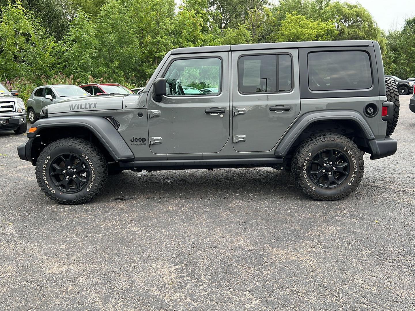 Used 2020 Sting-Gray Clearcoat Jeep Willys image 20
