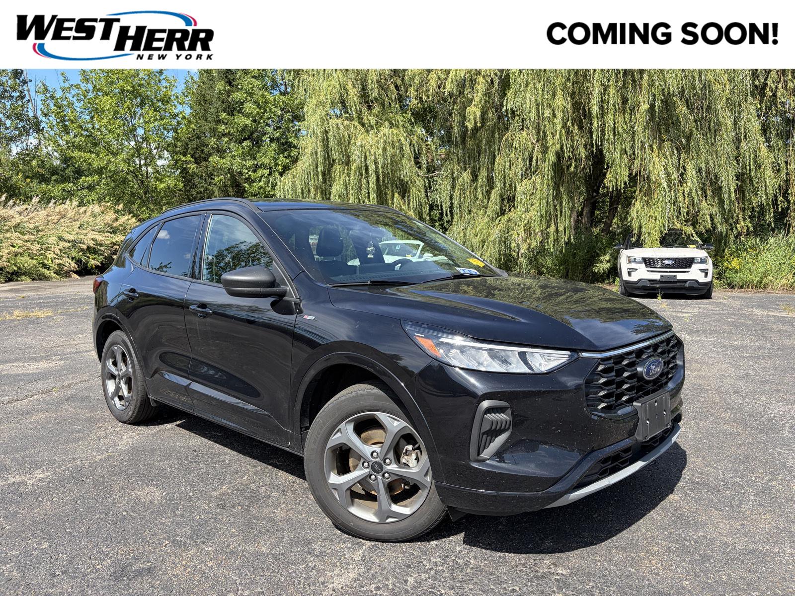 Agate Black 2024 Ford Escape SUV / Crossover All-Wheel Drive 8-Speed Automatic