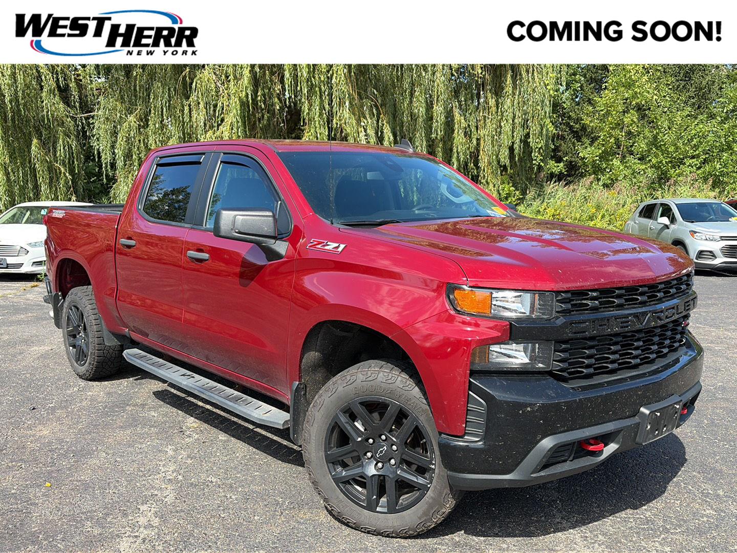 Cherry Red Tintcoat 2021 Chevrolet Silverado 1500 Pickup Truck Four-Wheel Drive 6-Speed Automatic