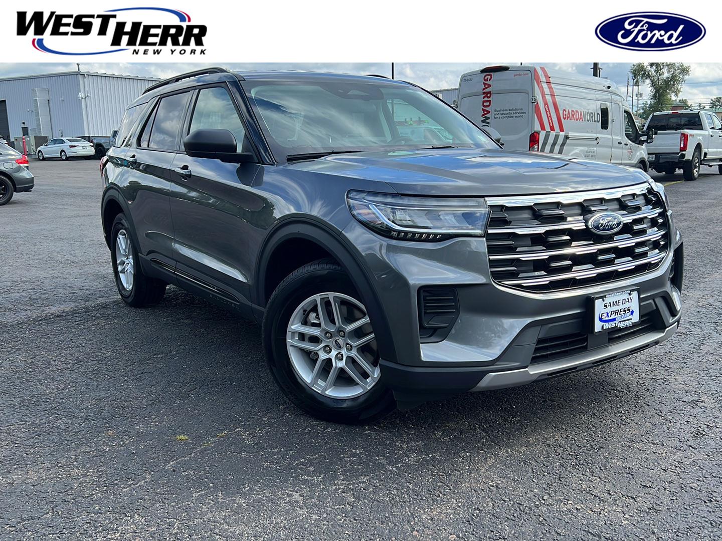 Carbonized Gray Metallic 2026 Ford Explorer SUV / Crossover All-Wheel Drive Automatic