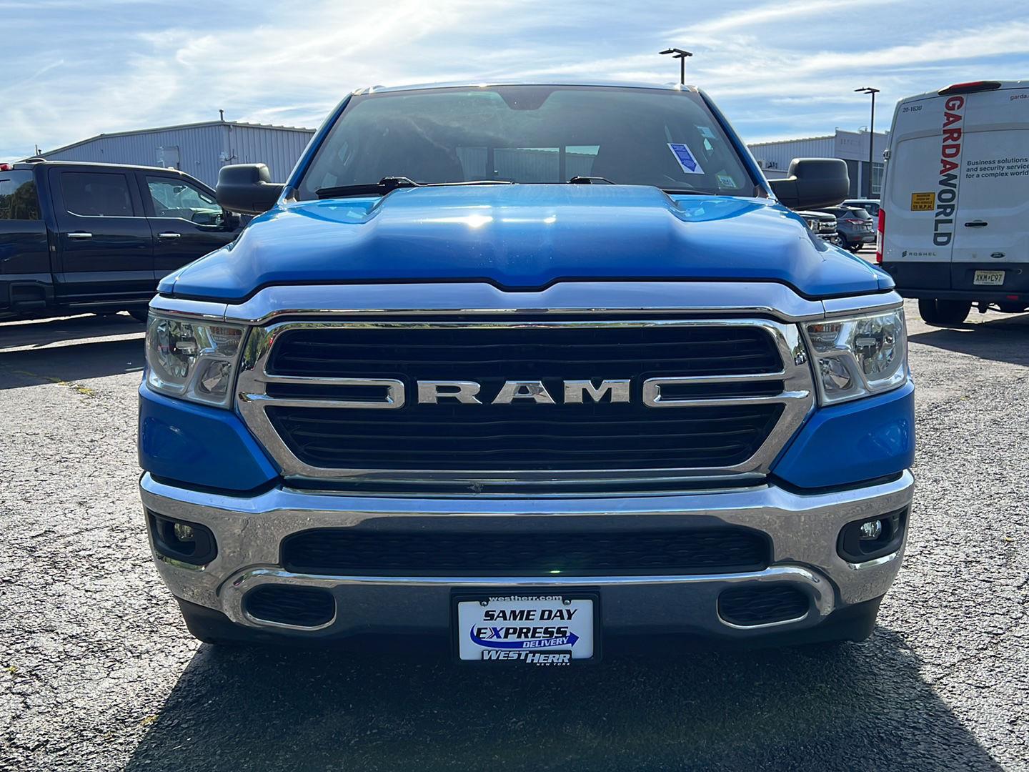Used 2020 Hydro Blue Pearlcoat Ram Big Horn image 15