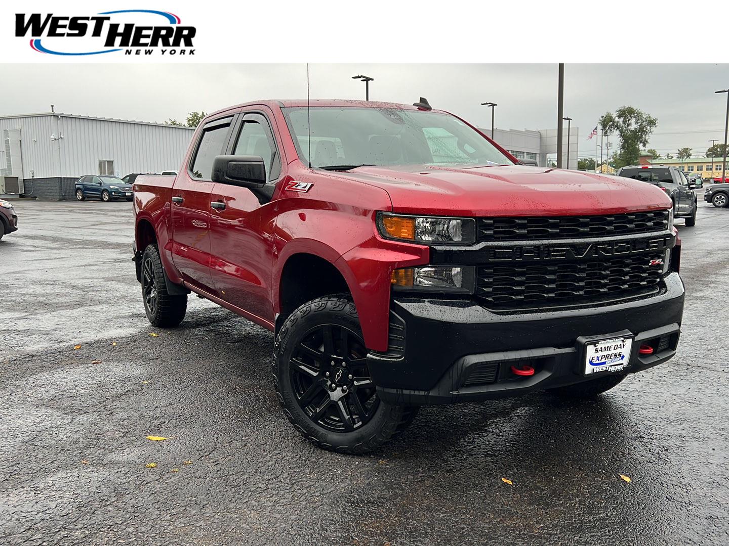 Cherry Red Tintcoat 2021 Chevrolet Silverado 1500 Pickup Truck Four-Wheel Drive 6-Speed Automatic