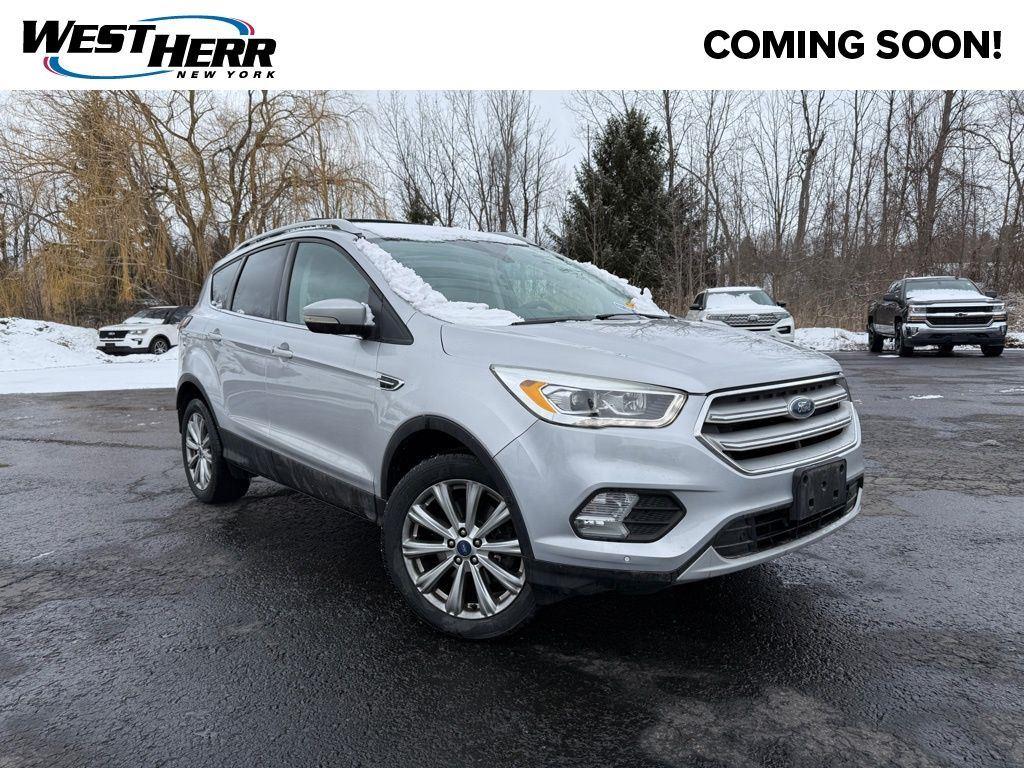 Ingot Silver 2018 Ford Escape Titanium AWD SUV / Crossover All-Wheel Drive 6-Speed Automatic