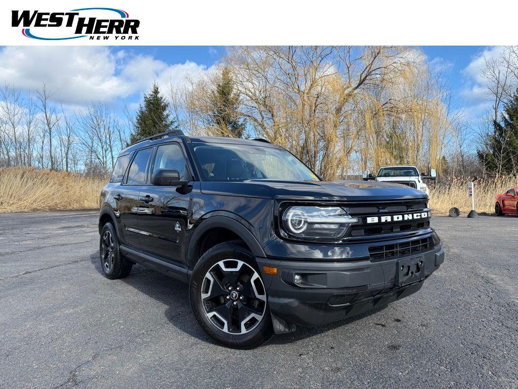 Shadow Black 2021 Ford Bronco Sport Outer Banks AWD SUV / Crossover All-Wheel Drive 8-Speed Automatic