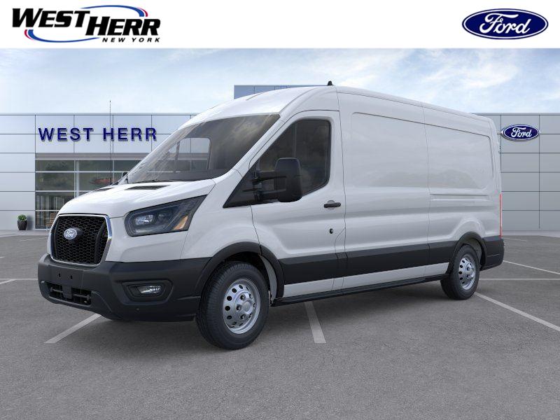 Oxford White 2026 Ford Transit Cargo 350 Medium LB Roof AWD Van All-Wheel Drive Automatic