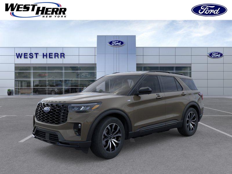 Marsh Gray 2026 Ford Explorer ST-Line AWD SUV / Crossover All-Wheel Drive Automatic