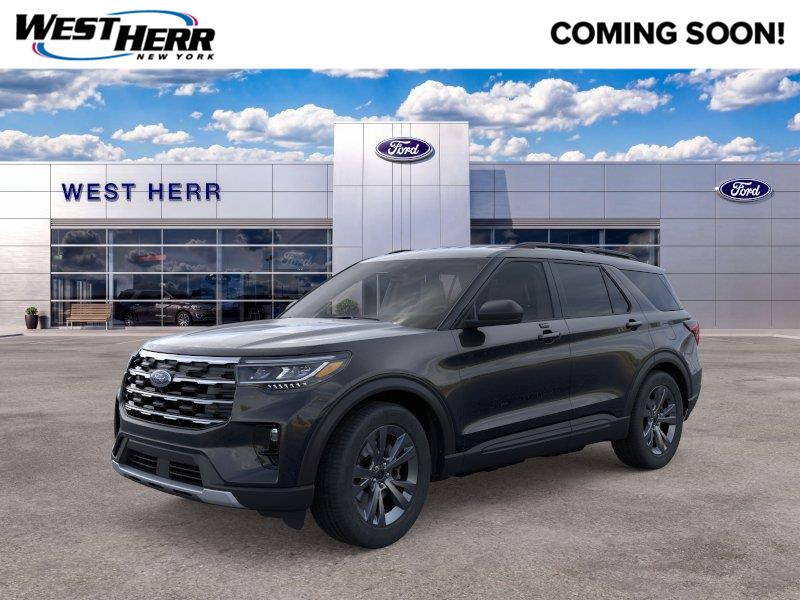 Black Metallic 2026 Ford Explorer SUV / Crossover All-Wheel Drive Automatic