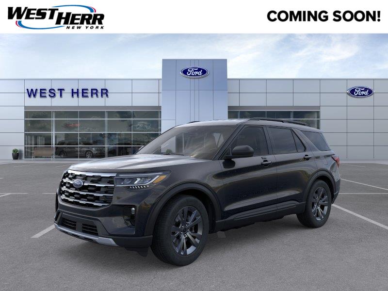 Black Metallic 2026 Ford Explorer SUV / Crossover All-Wheel Drive Automatic