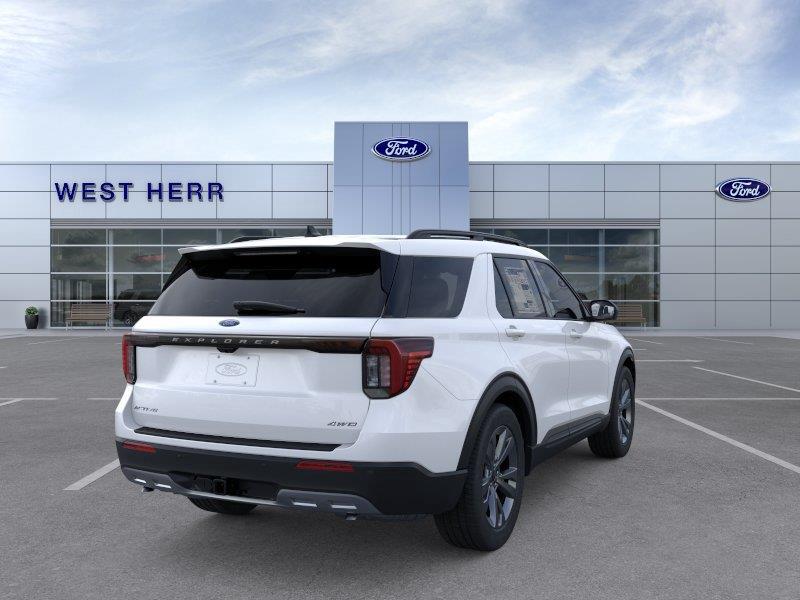 New 2026 Star White Metallic Tri-Coat Ford Active image 8