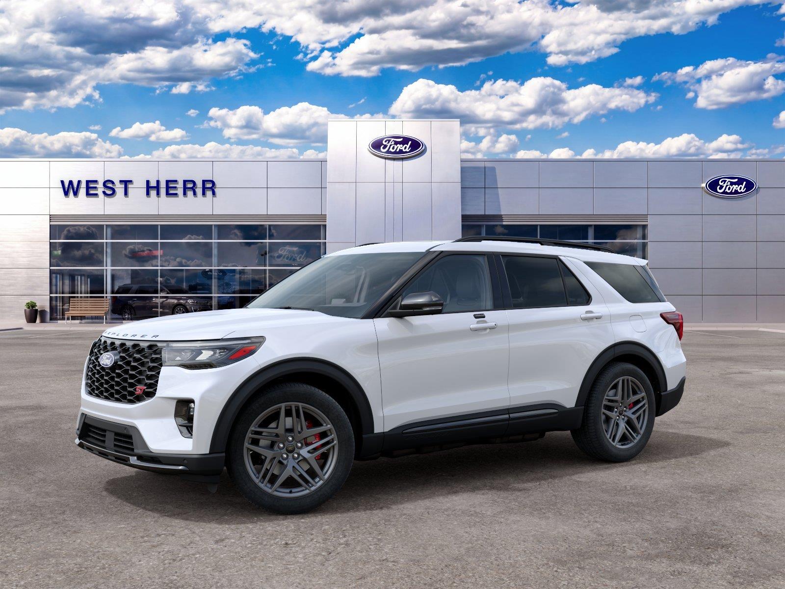 New 2027 Star White Metallic Tri-Coat Ford ST image 2