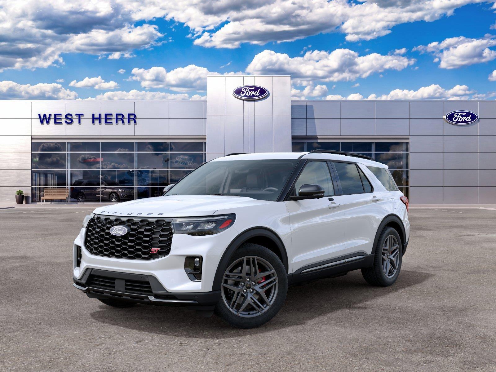New 2027 Star White Metallic Tri-Coat Ford ST image 3