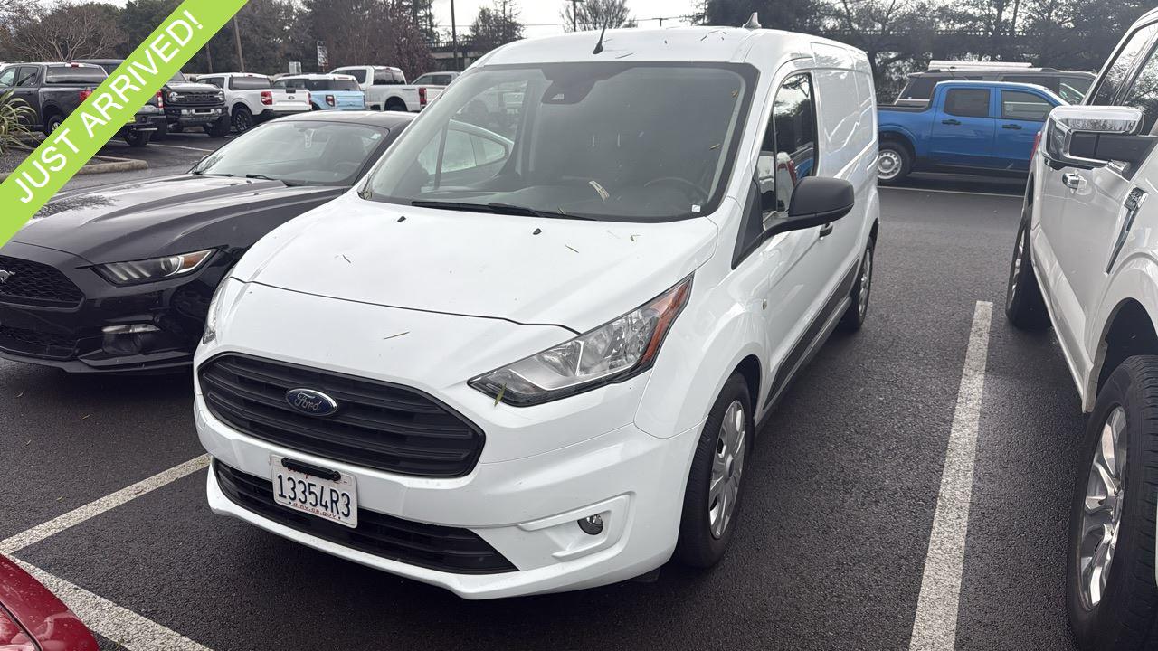 Frozen White 2022 Ford Transit Connect Van Front-Wheel Drive 8-Speed Automatic