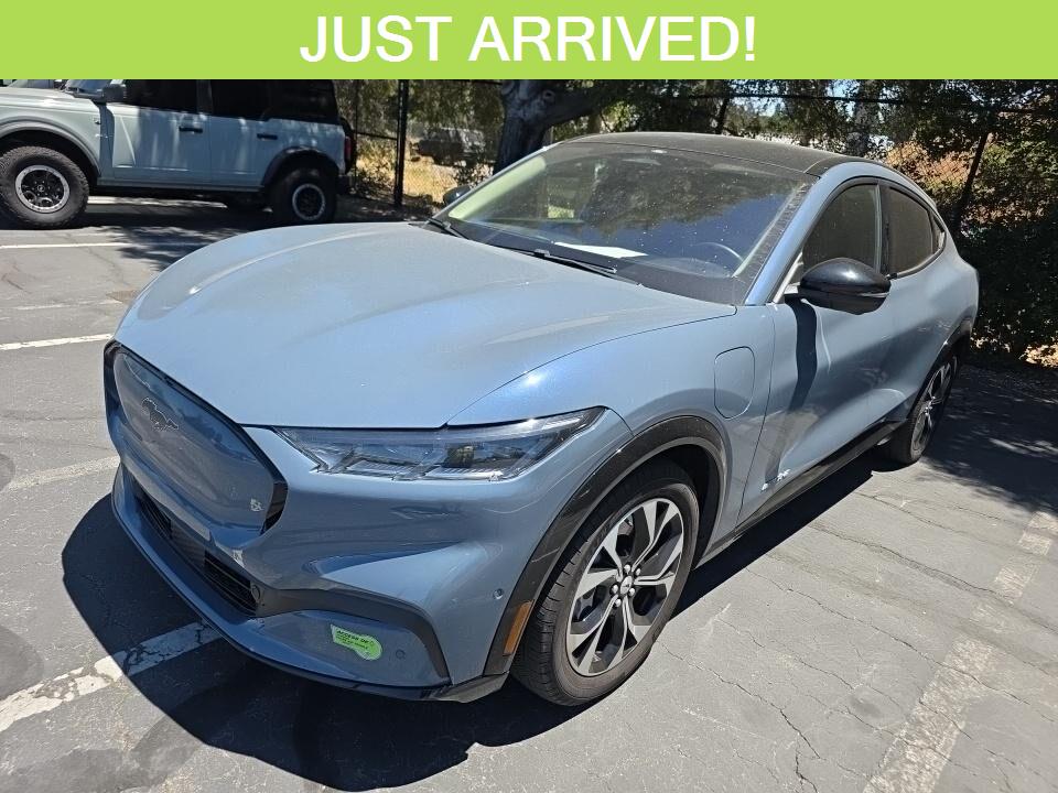 Vapor Blue 2023 Ford Mustang Mach-E SUV / Crossover Rear-Wheel Drive 1-Speed Dual Clutch