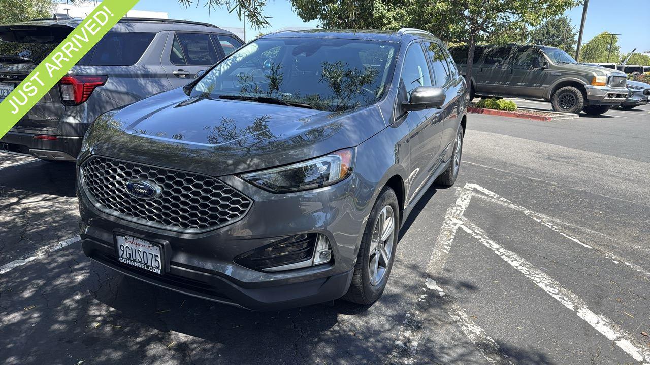 Carbonized Gray 2023 Ford Edge SUV / Crossover All-Wheel Drive 8-Speed Automatic