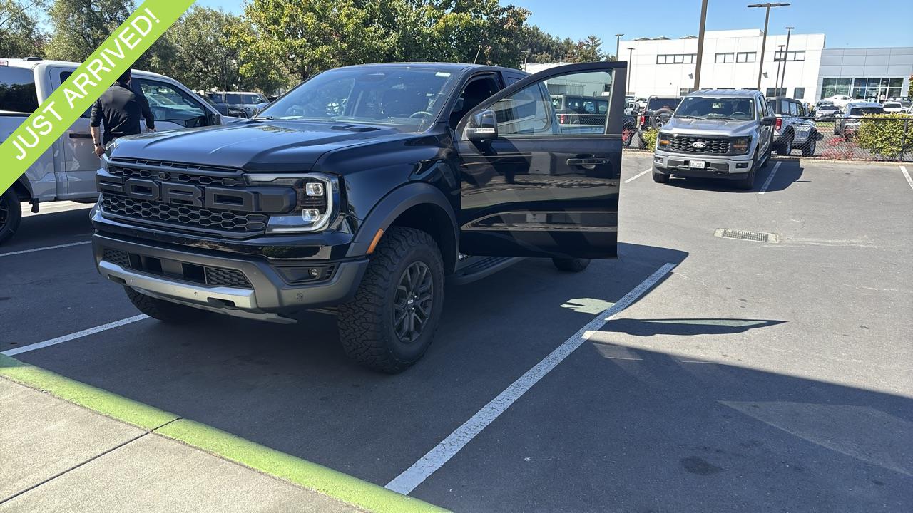 Shadow Black 2025 Ford Ranger Pickup Truck Four-Wheel Drive Automatic