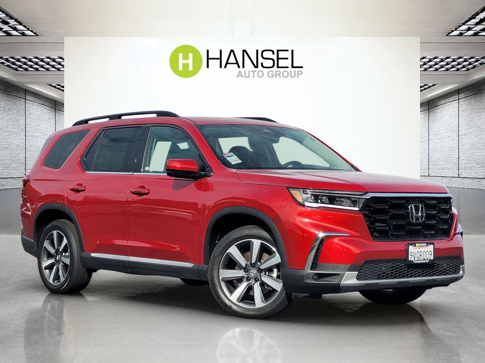 Radiant Red Metallic II 2025 Honda Pilot SUV / Crossover All-Wheel Drive Automatic