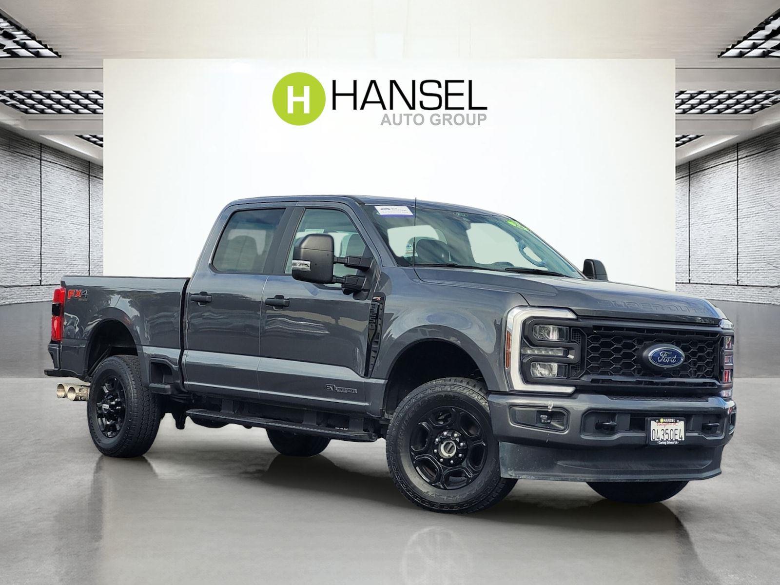 Carbonized Gray 2024 Ford F-250 Super Duty Pickup Truck Four-Wheel Drive Automatic