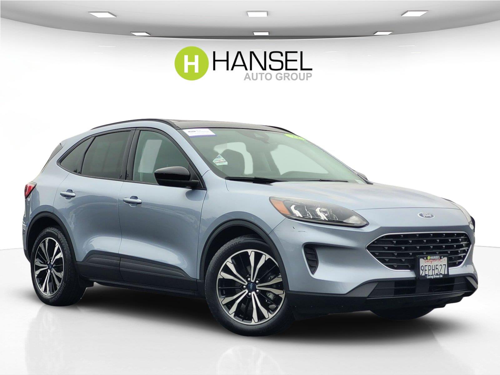 Iced Blue Silver 2022 Ford Escape Hybrid SUV / Crossover Front-Wheel Drive