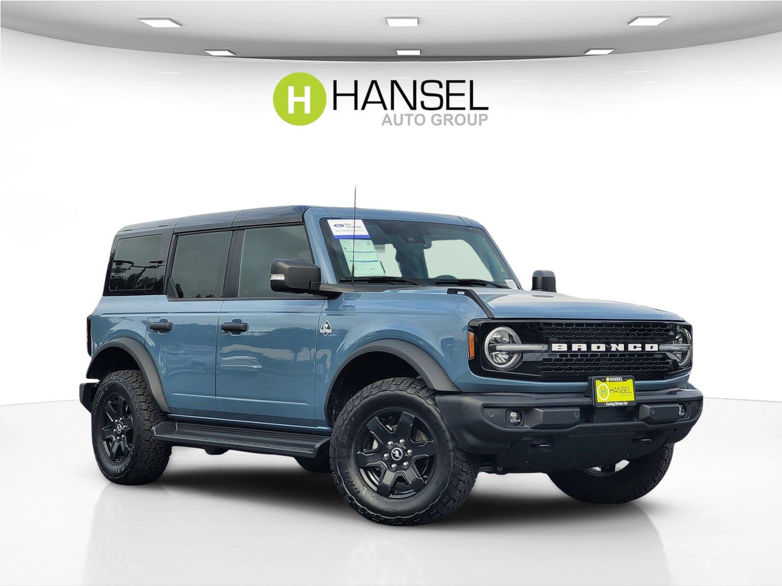 Blue (Azure Gray Metallic Tri-Coat) 2025 Ford Bronco SUV / Crossover Four-Wheel Drive Automatic
