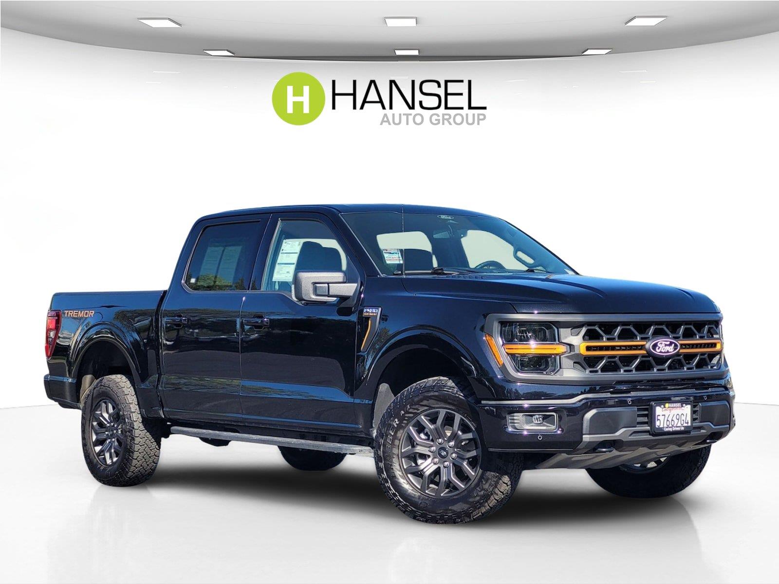 Agate Black 2025 Ford F-150 Pickup Truck Four-Wheel Drive Automatic