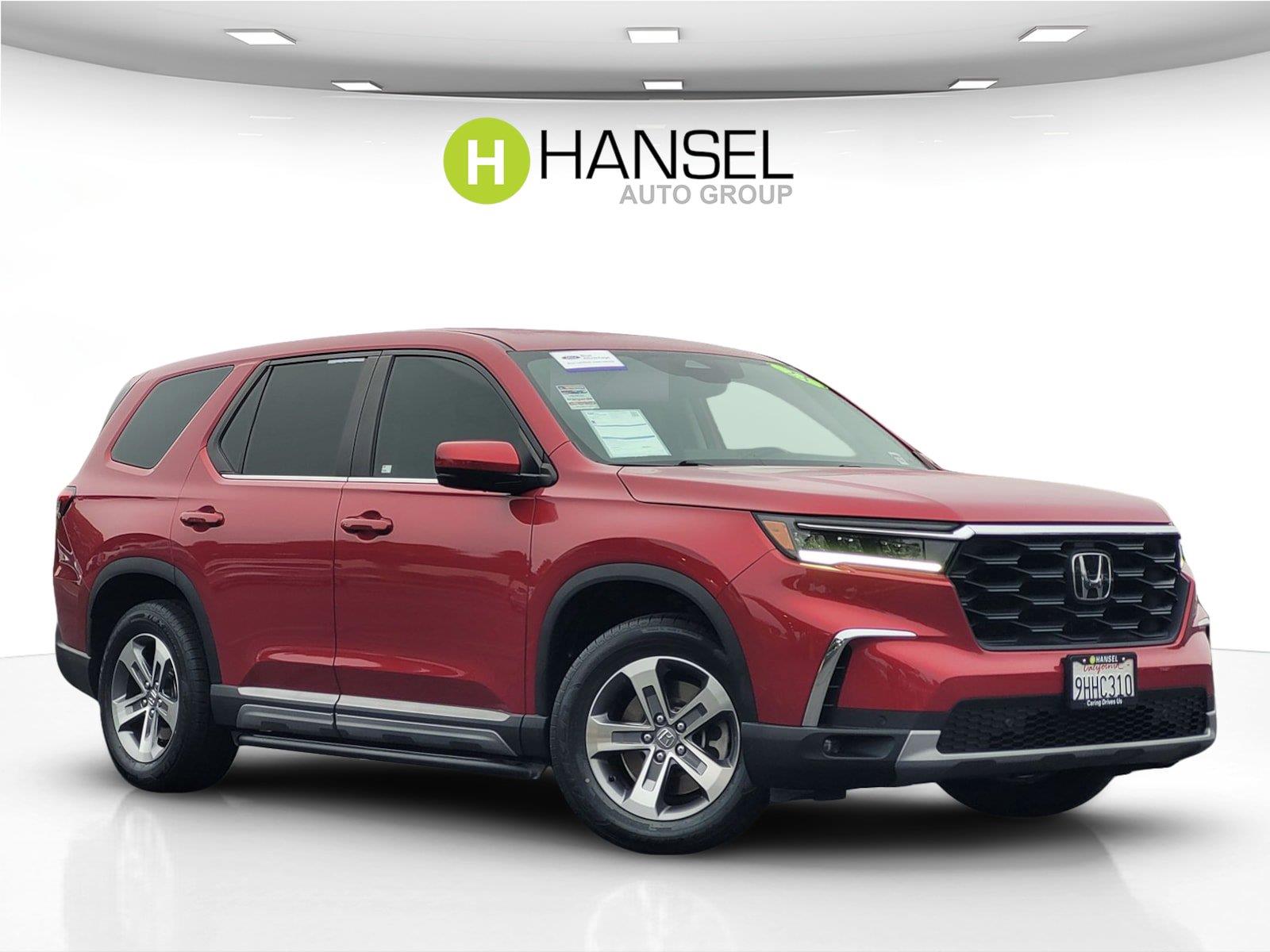 Radiant Red Metallic II 2023 Honda Pilot SUV / Crossover Front-Wheel Drive Automatic