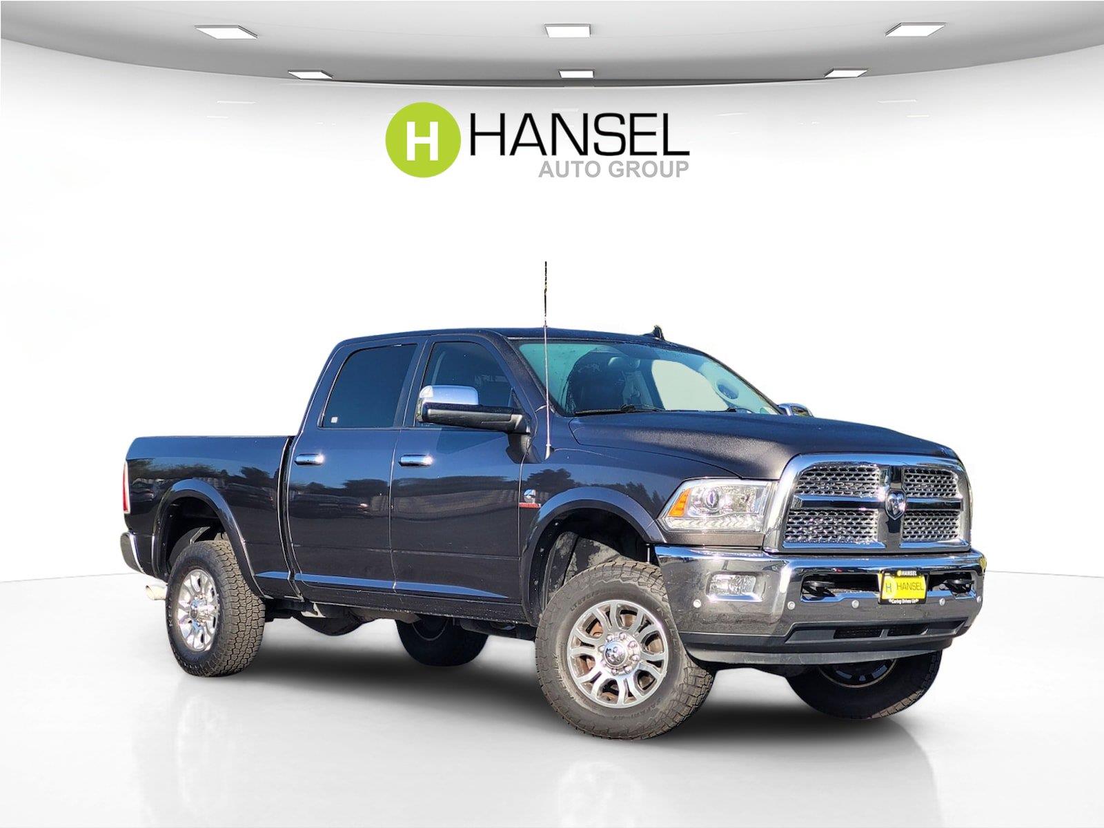 Gray (Granite Crystal Metallic Clearcoat) 2017 RAM 2500 Pickup Truck Four-Wheel Drive 6-Speed Automatic