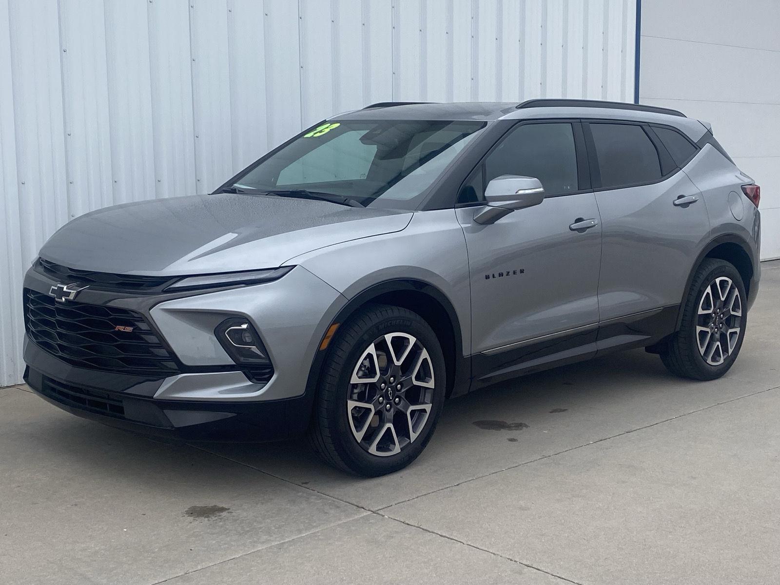 Sterling Gray Metallic 2023 Chevrolet Blazer RS FWD SUV / Crossover Front-Wheel Drive 9-Speed Automatic