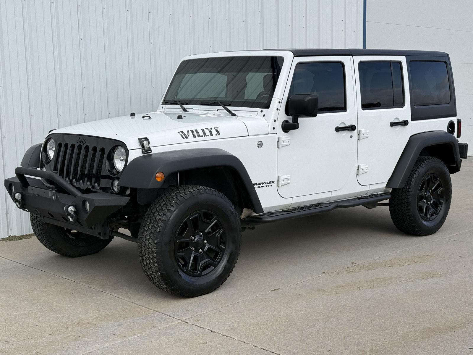 2016 Jeep Wrangler Unlimited Willys Wheeler 4WD