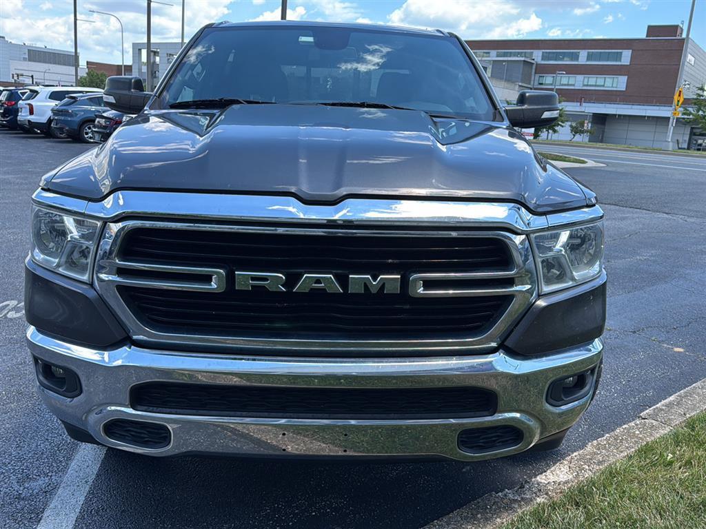Gray (Granite Crystal Metallic Clearcoat) 2019 RAM 1500 Pickup Truck Four-Wheel Drive 8-Speed Automatic
