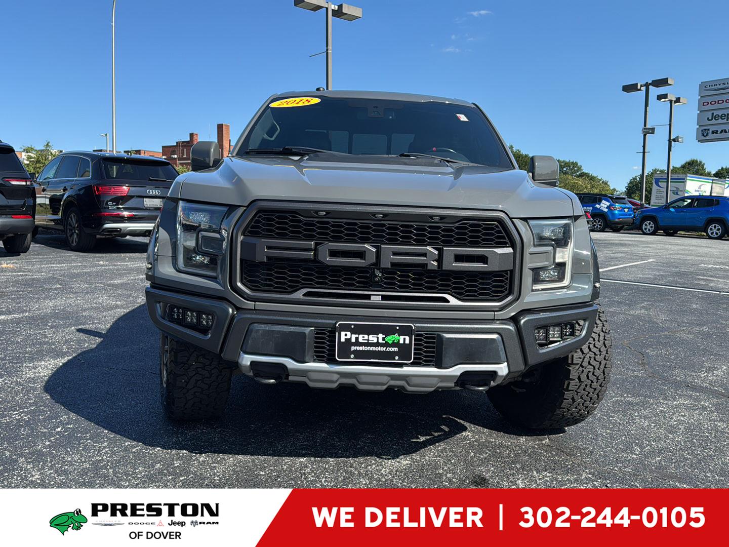 Gray (Lead Foot) 2018 Ford F-150 Pickup Truck Four-Wheel Drive Automatic
