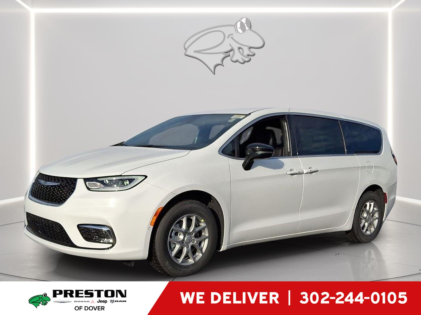 Bright White Clearcoat 2026 Chrysler Pacifica Select FWD Minivan Front-Wheel Drive 9-Speed Automatic